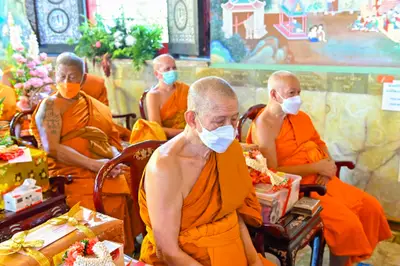 ประมวลภาพพิธีรับตราตั้งและมุทิตาสักการะเจ้าคณะอำเภออัมพวา วัดจุฬามณี ปี ๒๕๖๕