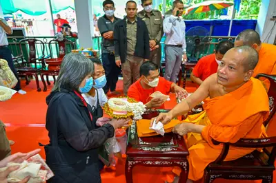 ประมวลภาพพิธีรับตราตั้งและมุทิตาสักการะเจ้าคณะอำเภออัมพวา วัดจุฬามณี ปี ๒๕๖๕