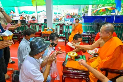 ประมวลภาพพิธีรับตราตั้งและมุทิตาสักการะเจ้าคณะอำเภออัมพวา วัดจุฬามณี ปี ๒๕๖๕