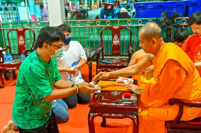 ประมวลภาพพิธีรับตราตั้งและมุทิตาสักการะเจ้าคณะอำเภออัมพวา วัดจุฬามณี ปี ๒๕๖๕