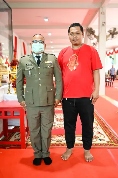ประมวลภาพพิธีรับตราตั้งและมุทิตาสักการะเจ้าคณะอำเภออัมพวา วัดจุฬามณี ปี ๒๕๖๕