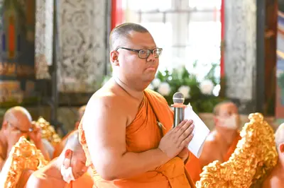 ประมวลภาพพิธีรับตราตั้งและมุทิตาสักการะเจ้าคณะอำเภออัมพวา วัดจุฬามณี ปี ๒๕๖๕