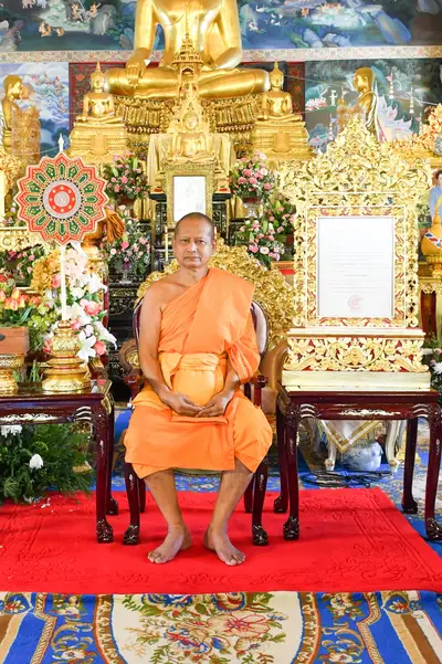 ประมวลภาพพิธีรับตราตั้งและมุทิตาสักการะเจ้าคณะอำเภออัมพวา วัดจุฬามณี ปี ๒๕๖๕