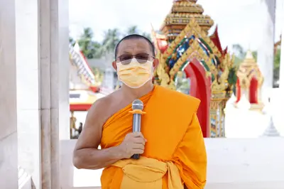 ประมวลภาพพิธีรับตราตั้งและมุทิตาสักการะเจ้าคณะอำเภออัมพวา วัดจุฬามณี ปี ๒๕๖๕