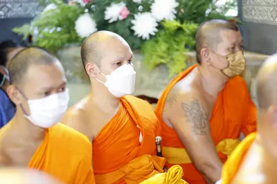 ประมวลภาพพิธีรับตราตั้งและมุทิตาสักการะเจ้าคณะอำเภออัมพวา วัดจุฬามณี ปี ๒๕๖๕
