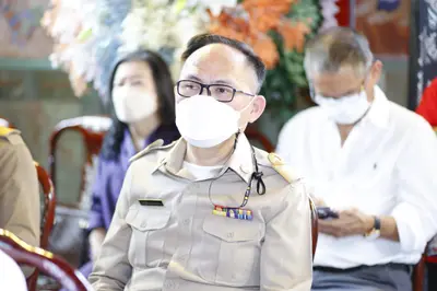 ประมวลภาพพิธีรับตราตั้งและมุทิตาสักการะเจ้าคณะอำเภออัมพวา วัดจุฬามณี ปี ๒๕๖๕