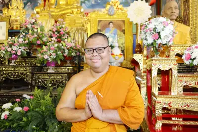 ประมวลภาพพิธีรับตราตั้งและมุทิตาสักการะเจ้าคณะอำเภออัมพวา วัดจุฬามณี ปี ๒๕๖๕