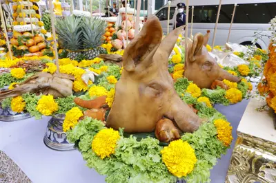 ประมวลภาพพิธีพุทธาภิเษกวัตถุมงคล วัดจุฬามณี ๑๓ ตุลาคม ๒๕๖๕