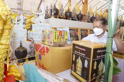 ประมวลภาพพิธีพุทธาภิเษกวัตถุมงคล วัดจุฬามณี ๑๓ ตุลาคม ๒๕๖๕