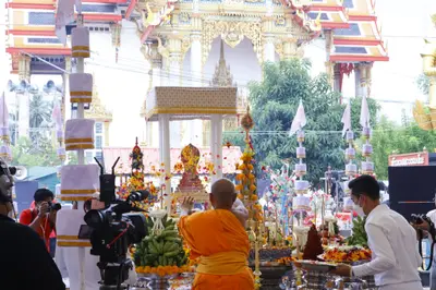 ประมวลภาพพิธีพุทธาภิเษกวัตถุมงคล วัดจุฬามณี ๑๓ ตุลาคม ๒๕๖๕