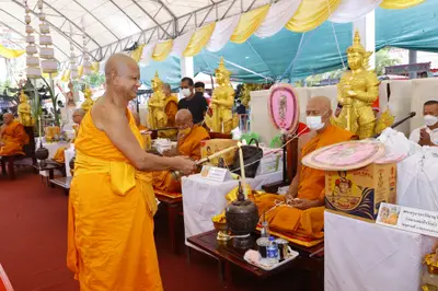 ประมวลภาพพิธีพุทธาภิเษกวัตถุมงคล วัดจุฬามณี ๑๓ ตุลาคม ๒๕๖๕