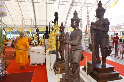 ประมวลภาพพิธีพุทธาภิเษกวัตถุมงคล วัดจุฬามณี ๑๓ ตุลาคม ๒๕๖๕