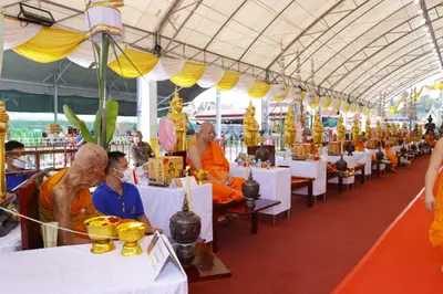 ประมวลภาพพิธีพุทธาภิเษกวัตถุมงคล วัดจุฬามณี ๑๓ ตุลาคม ๒๕๖๕