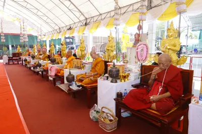 ประมวลภาพพิธีพุทธาภิเษกวัตถุมงคล วัดจุฬามณี ๑๓ ตุลาคม ๒๕๖๕