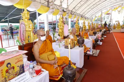 ประมวลภาพพิธีพุทธาภิเษกวัตถุมงคล วัดจุฬามณี ๑๓ ตุลาคม ๒๕๖๕