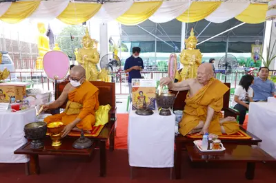 ประมวลภาพพิธีพุทธาภิเษกวัตถุมงคล วัดจุฬามณี ๑๓ ตุลาคม ๒๕๖๕