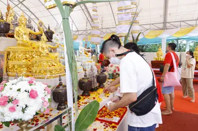 ประมวลภาพพิธีพุทธาภิเษกวัตถุมงคล วัดจุฬามณี ๑๓ ตุลาคม ๒๕๖๕