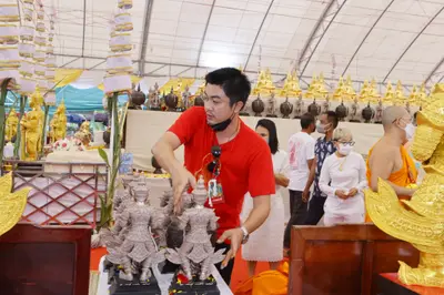 ประมวลภาพพิธีพุทธาภิเษกวัตถุมงคล วัดจุฬามณี ๑๓ ตุลาคม ๒๕๖๕