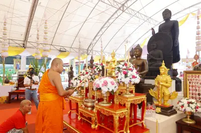 ประมวลภาพพิธีพุทธาภิเษกวัตถุมงคล วัดจุฬามณี ๑๓ ตุลาคม ๒๕๖๕