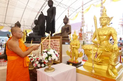ประมวลภาพพิธีพุทธาภิเษกวัตถุมงคล วัดจุฬามณี ๑๓ ตุลาคม ๒๕๖๕