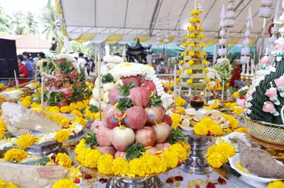ประมวลภาพพิธีพุทธาภิเษกวัตถุมงคล วัดจุฬามณี ๑๓ ตุลาคม ๒๕๖๕