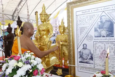 ประมวลภาพพิธีพุทธาภิเษกวัตถุมงคล วัดจุฬามณี ๑๓ ตุลาคม ๒๕๖๕