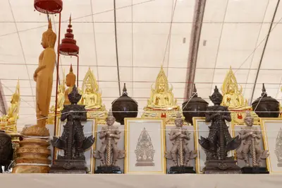 ประมวลภาพพิธีบวงสรวงและมอบเหรียญเสมา วัดจุฬามณี ปี ๒๕๖๕