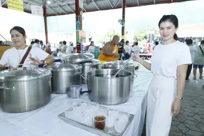 ประมวลภาพพิธีบวงสรวงและมอบเหรียญเสมา วัดจุฬามณี ปี ๒๕๖๕