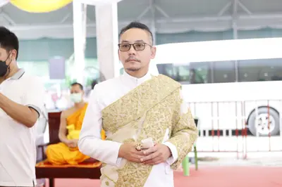 ประมวลภาพพิธีบวงสรวงและมอบเหรียญเสมา วัดจุฬามณี ปี ๒๕๖๕