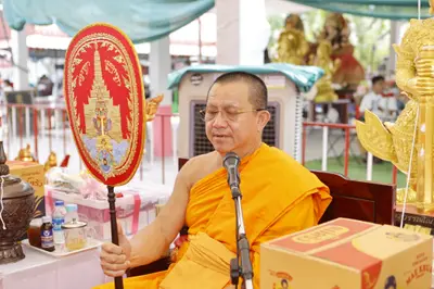 ประมวลภาพพิธีบวงสรวงและมอบเหรียญเสมา วัดจุฬามณี ปี ๒๕๖๕