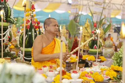 ประมวลภาพพิธีบวงสรวงและมอบเหรียญเสมา วัดจุฬามณี ปี ๒๕๖๕