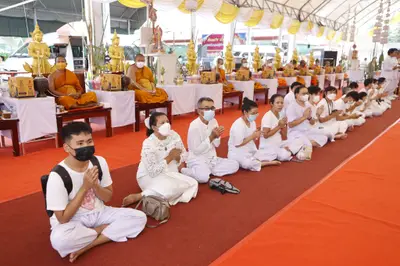ประมวลภาพพิธีบวงสรวงและมอบเหรียญเสมา วัดจุฬามณี ปี ๒๕๖๕