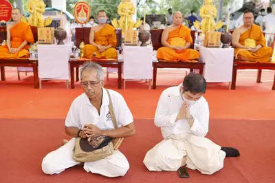ประมวลภาพพิธีบวงสรวงและมอบเหรียญเสมา วัดจุฬามณี ปี ๒๕๖๕