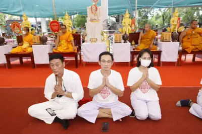 ประมวลภาพพิธีบวงสรวงและมอบเหรียญเสมา วัดจุฬามณี ปี ๒๕๖๕