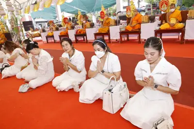 ประมวลภาพพิธีบวงสรวงและมอบเหรียญเสมา วัดจุฬามณี ปี ๒๕๖๕