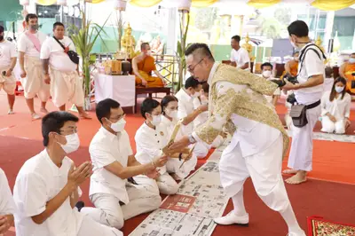 ประมวลภาพพิธีบวงสรวงและมอบเหรียญเสมา วัดจุฬามณี ปี ๒๕๖๕