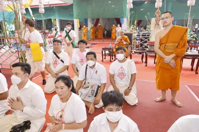 ประมวลภาพพิธีบวงสรวงและมอบเหรียญเสมา วัดจุฬามณี ปี ๒๕๖๕
