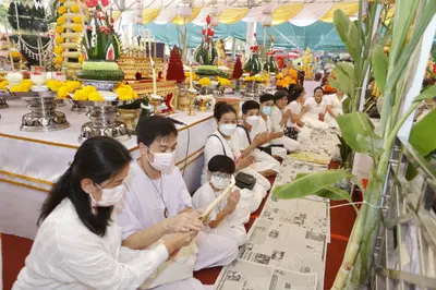 ประมวลภาพพิธีบวงสรวงและมอบเหรียญเสมา วัดจุฬามณี ปี ๒๕๖๕