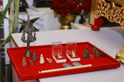 ประมวลภาพพิธีบวงสรวงและมอบเหรียญเสมา วัดจุฬามณี ปี ๒๕๖๕