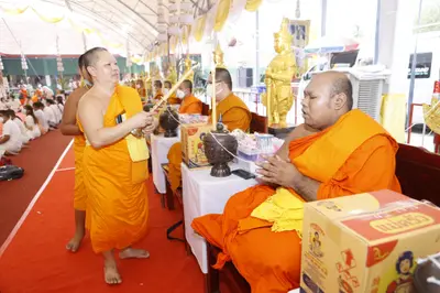 ประมวลภาพพิธีบวงสรวงและมอบเหรียญเสมา วัดจุฬามณี ปี ๒๕๖๕