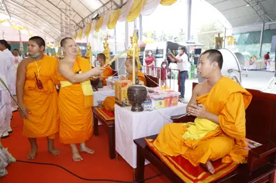 ประมวลภาพพิธีบวงสรวงและมอบเหรียญเสมา วัดจุฬามณี ปี ๒๕๖๕