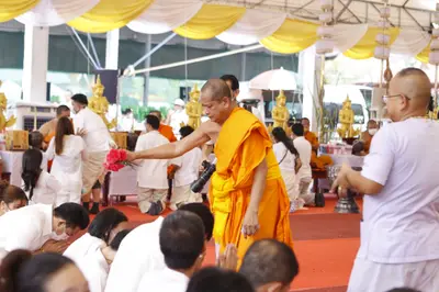 ประมวลภาพพิธีบวงสรวงและมอบเหรียญเสมา วัดจุฬามณี ปี ๒๕๖๕