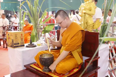 ประมวลภาพพิธีบวงสรวงและมอบเหรียญเสมา วัดจุฬามณี ปี ๒๕๖๕