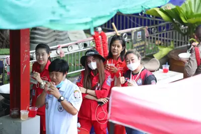 ประมวลภาพพิธีบวงสรวงและมอบเหรียญเสมา วัดจุฬามณี ปี ๒๕๖๕