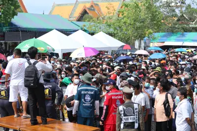 ประมวลภาพพิธีบวงสรวงและมอบเหรียญเสมา วัดจุฬามณี ปี ๒๕๖๕