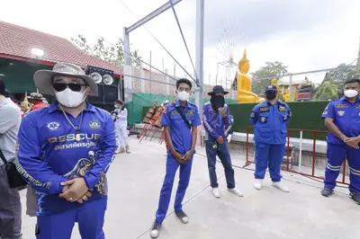 ประมวลภาพพิธีบวงสรวงและมอบเหรียญเสมา วัดจุฬามณี ปี ๒๕๖๕
