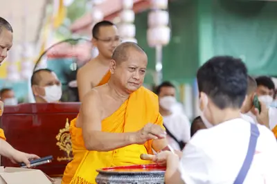 ประมวลภาพพิธีบวงสรวงและมอบเหรียญเสมา วัดจุฬามณี ปี ๒๕๖๕
