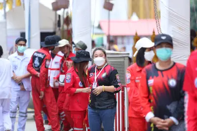 ประมวลภาพพิธีบวงสรวงและมอบเหรียญเสมา วัดจุฬามณี ปี ๒๕๖๕