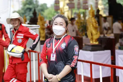 ประมวลภาพพิธีบวงสรวงและมอบเหรียญเสมา วัดจุฬามณี ปี ๒๕๖๕