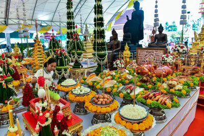 ประมวลภาพพิธีบวงสรวงและมอบเหรียญเสมา วัดจุฬามณี ปี ๒๕๖๕